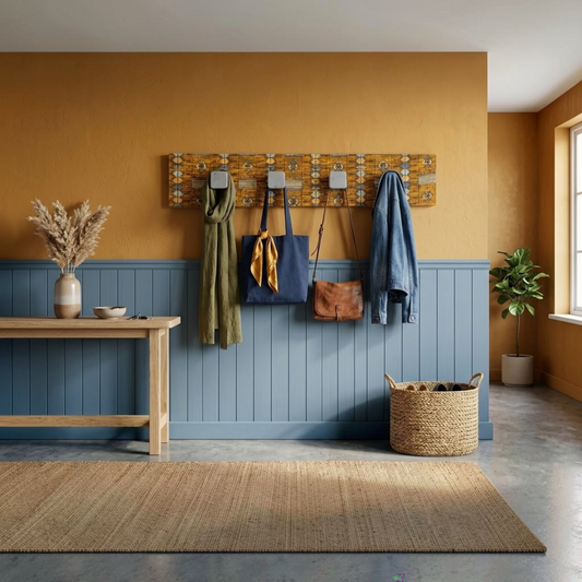 SOLEY / Porte manteau mural en Wax