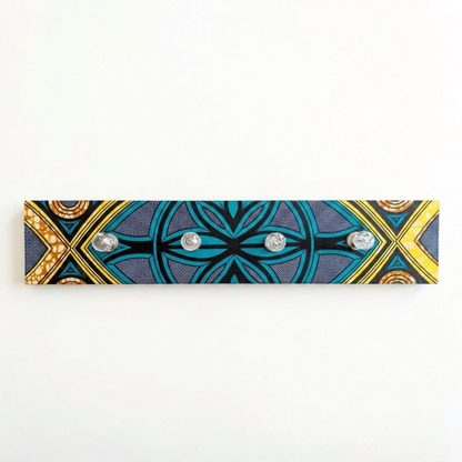 KALY / Porte-manteau mural en Wax
